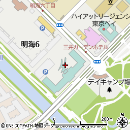 三井ガーデンホテルプラナ﻿東京ベイ周辺の地図