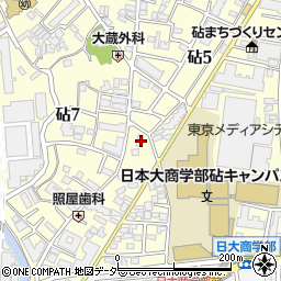 東京都世田谷区砧7丁目5-20周辺の地図