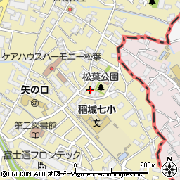 東京都稲城市矢野口1898周辺の地図