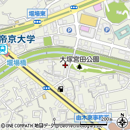東京都八王子市大塚670周辺の地図