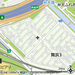 千葉県浦安市舞浜3丁目周辺の地図