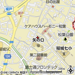 東京都稲城市矢野口1749-4周辺の地図