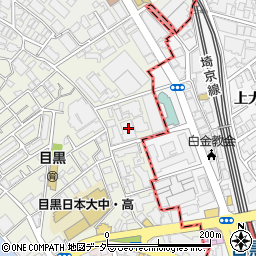 東京都目黒区目黒1丁目2-9周辺の地図