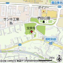 東京都八王子市館町344周辺の地図