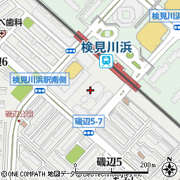 オリジン弁当　検見川浜店周辺の地図