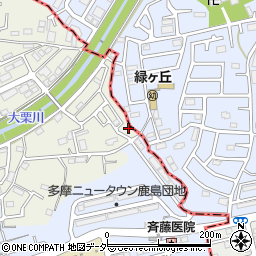 東京都八王子市大塚655-16周辺の地図