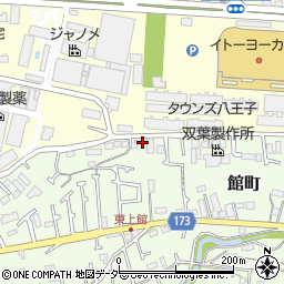 東京都八王子市館町478周辺の地図