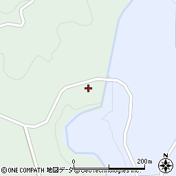 岐阜県中津川市付知町中野11466周辺の地図