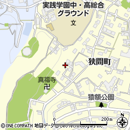 東京都八王子市狭間町1921周辺の地図