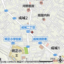 セコム株式会社　東京本部セコムステーション成城周辺の地図