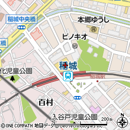 京王ストア稲城店周辺の地図