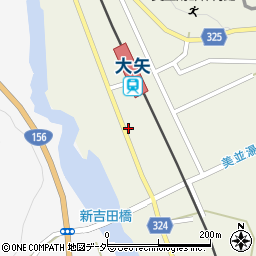 岐阜県郡上市美並町大原1313周辺の地図