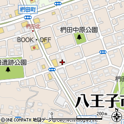 東京都八王子市椚田町529-6周辺の地図
