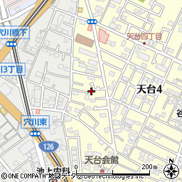 天台歌謡スタジオ周辺の地図