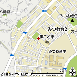 みつわ台県営住宅２２－６棟周辺の地図