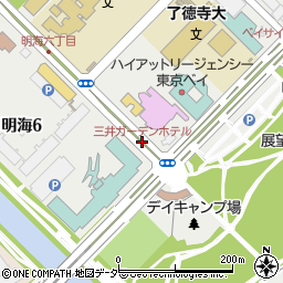 三井ガーデンホテル周辺の地図