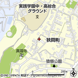 東京都八王子市狭間町1830周辺の地図