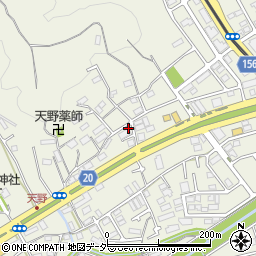 東京都八王子市東中野47周辺の地図
