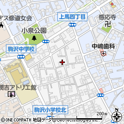 東京都世田谷区駒沢2丁目57-2周辺の地図