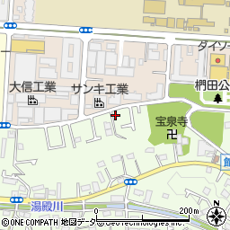 東京都八王子市館町433周辺の地図