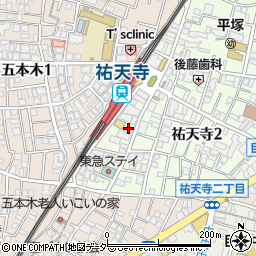 ケヤキ薬局駅前店周辺の地図