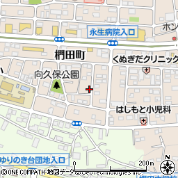 東京都八王子市椚田町周辺の地図