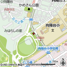 稲城中央公園野球場駐車場周辺の地図
