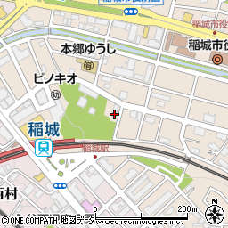 プレステージ稲城周辺の地図