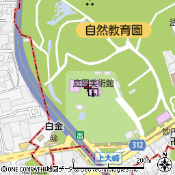 東京都港区白金台5丁目21-9周辺の地図
