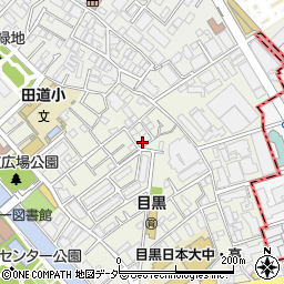 東京都目黒区目黒1丁目11-6周辺の地図