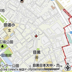 東京都目黒区目黒1丁目11-3周辺の地図