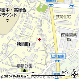 東京都八王子市狭間町1758周辺の地図