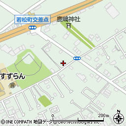 三本松工務店若松アパート周辺の地図