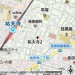 株式会社ベルマネジメント祐天寺支店周辺の地図