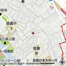 東京都目黒区目黒1丁目11-7周辺の地図