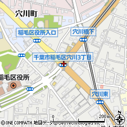 穴川十字路 千葉市 バス停 の住所 地図 マピオン電話帳