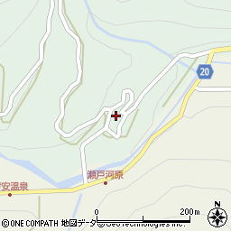 山梨県南アルプス市芦安芦倉804周辺の地図