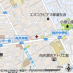 カンピーナ駒沢周辺の地図