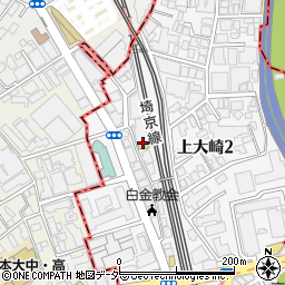 日本書道専門学校周辺の地図