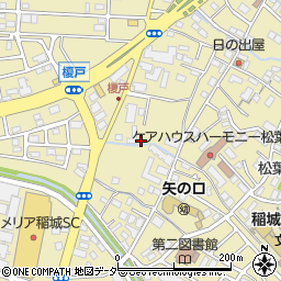 東京都稲城市矢野口1690-10周辺の地図