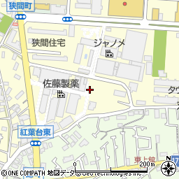 東京都八王子市狭間町1467周辺の地図