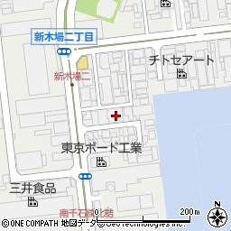 東京都江東区新木場2丁目11-4周辺の地図