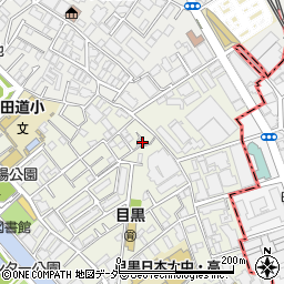 東京都目黒区目黒1丁目10-5周辺の地図