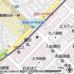 月島総業株式会社　浦安事業所周辺の地図