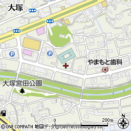 東京都八王子市大塚633周辺の地図