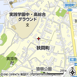 東京都八王子市狭間町1910周辺の地図