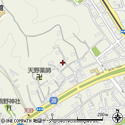 東京都八王子市東中野139周辺の地図