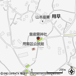 皇産霊神社周辺の地図