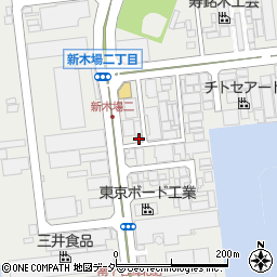 東京都江東区新木場2丁目10-1周辺の地図