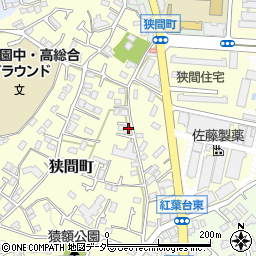 東京都八王子市狭間町1754周辺の地図